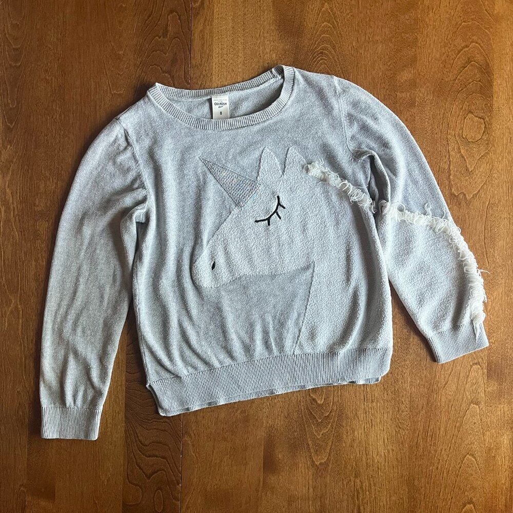 Oshkosh unicorn sweater 8